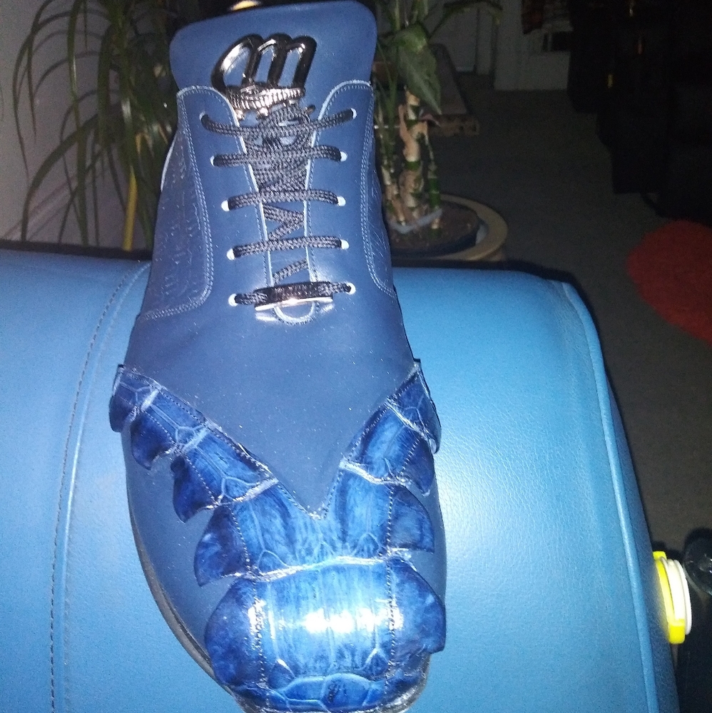 Custom size 15 MUARI Gator Sneakers